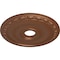 Ekena Millwork Jackson Ceiling Medallion (Fits Canopies up to 5 1/8"), 20"OD x 3 5/8"ID x 1"P, Polished Copper CM20JAPOS - alternate 2